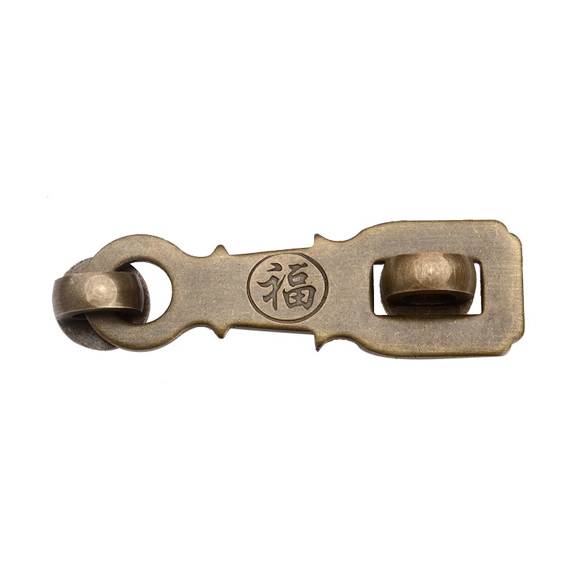 Furniture Hardware Antique - FU Drzwi meblowe Mosiężna klamra do