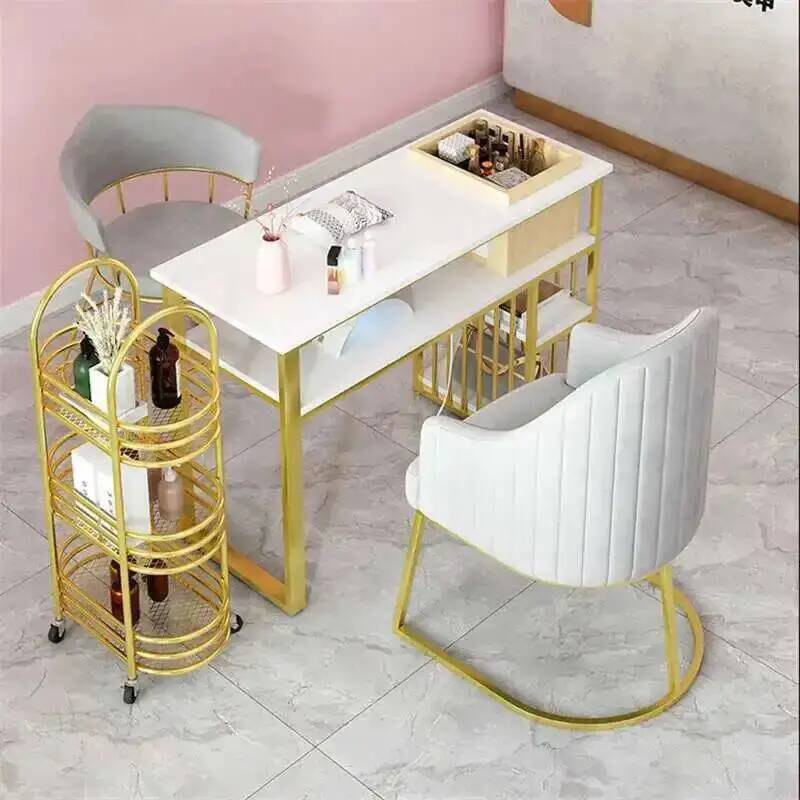 Z. A. Furniture - Stół Krzesło Nowoczesny Minimalistyczny i Marmurowy