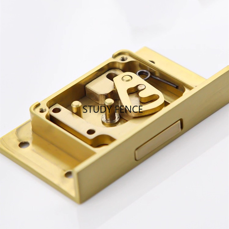 Furniture Hardware Suppliers - 1 szt. Antyczny metalowy zamek do