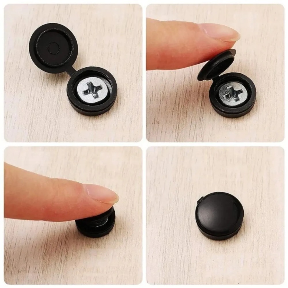 50/100/200 szt. Czarne Praktyc – Furniture Hardware Replacement Parts recenzja i cena