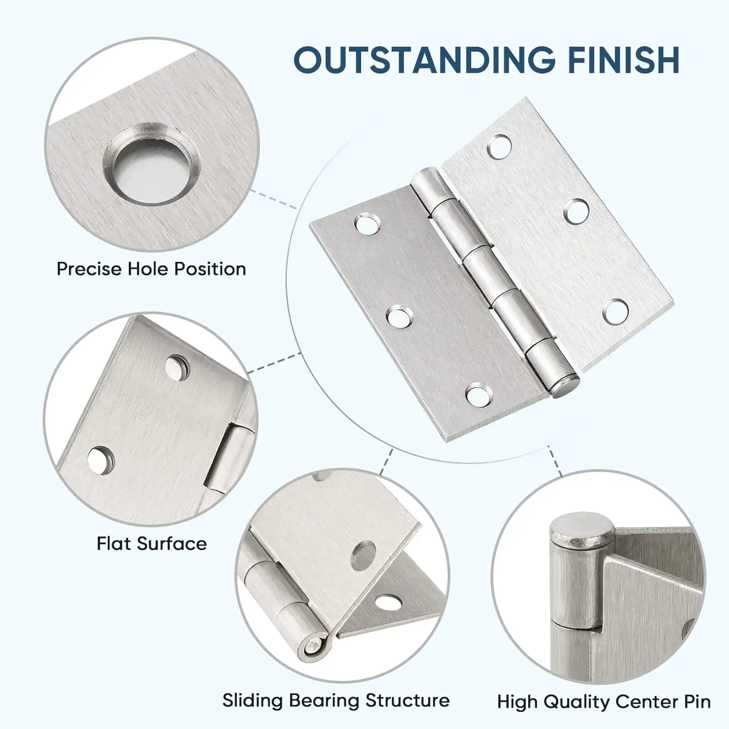 1-4 Cal uniwersalne zawiasy do – Furniture Hardware Replacement Parts recenzja i cena