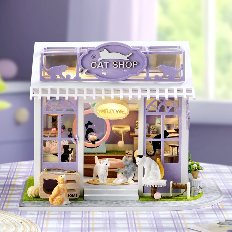 DIY drewniany kotek raj domek  – Furniture Paradise & Hardware Ghaziabad Reviews recenzja i cena