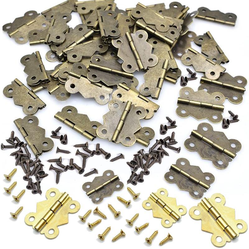 10/20 szt. Zawias ze śrubami,  – Furniture Hardware Antique recenzja i cena