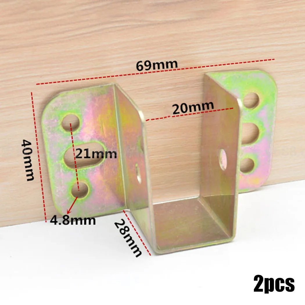2 szt. Metalowy wspornik łóżka – Furniture Hardware Replacement Parts recenzja i cena