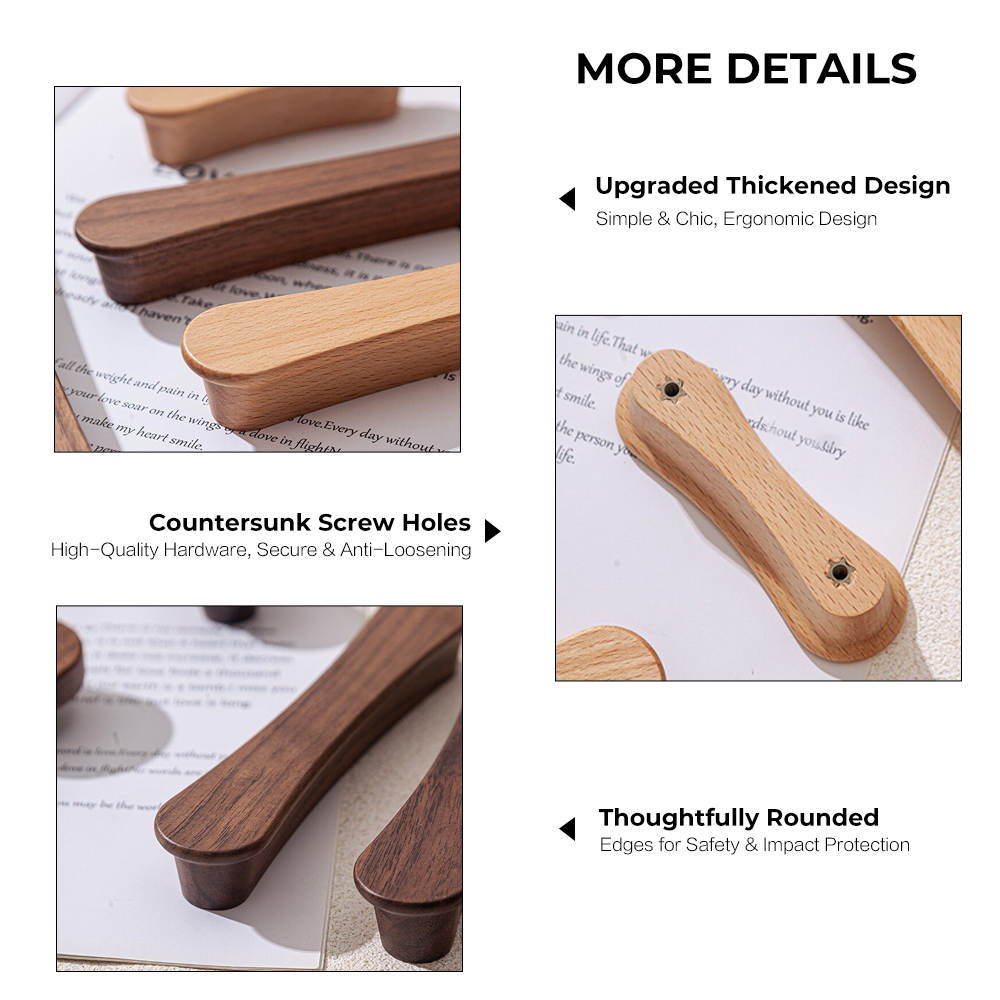 Uchwyty do szafek z orzecha cz – Furniture Hardware Black recenzja i cena