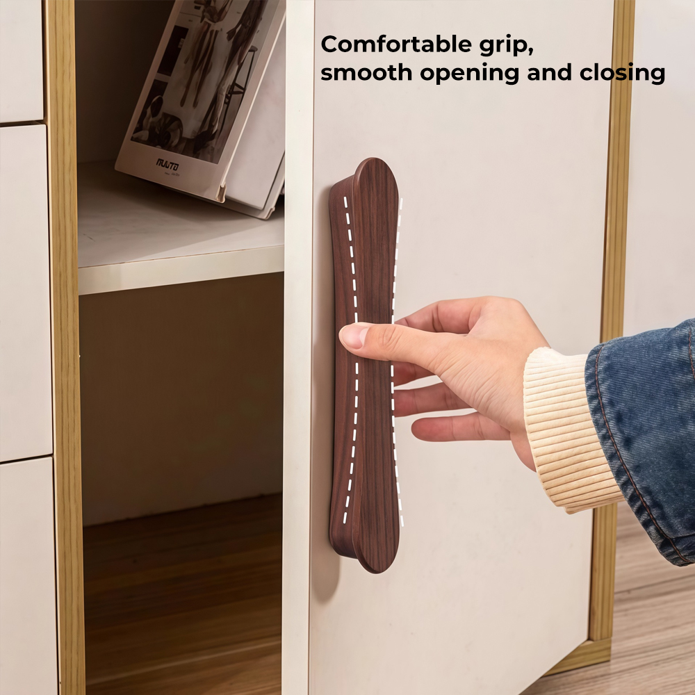 Uchwyty do szafek z orzecha cz – Furniture Hardware Black recenzja i cena