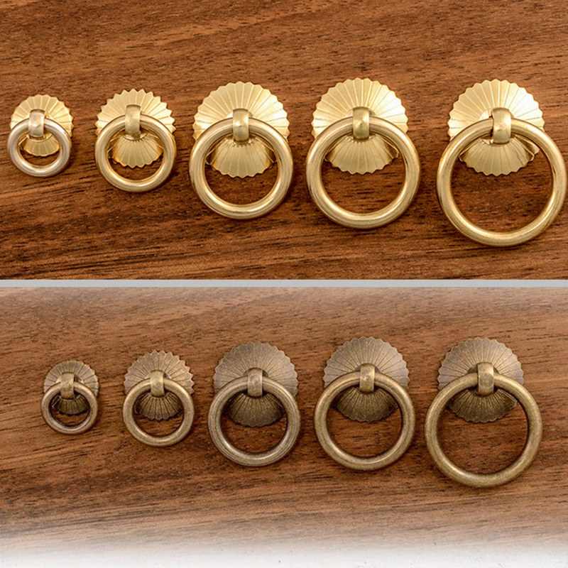 Vintage mosiężna szafka pierśc – Drawer Pull Gold recenzja i cena