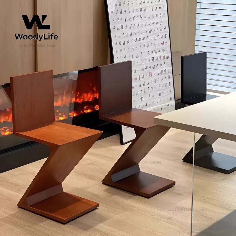 Krzesło do jadalni z litego dr – Z. A. Furniture recenzja i cena