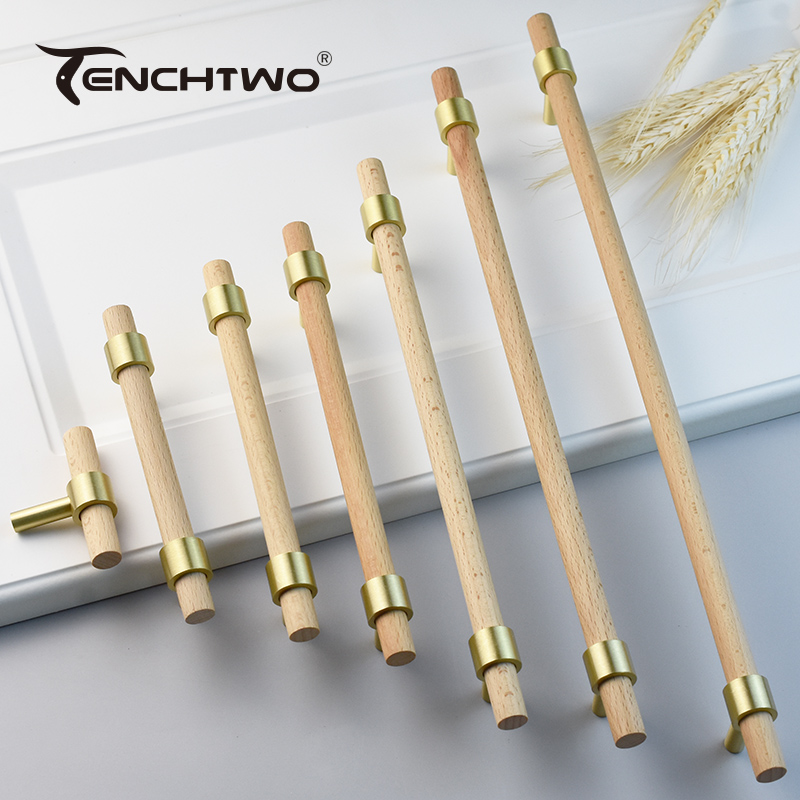 Nordycki współczesny szafka ku – Drawer Pull Gold recenzja i cena