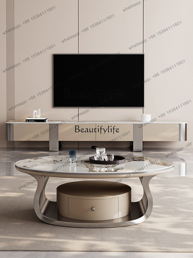 Stolik kawowy z kamienną płytą – Z. A. Furniture recenzja i cena