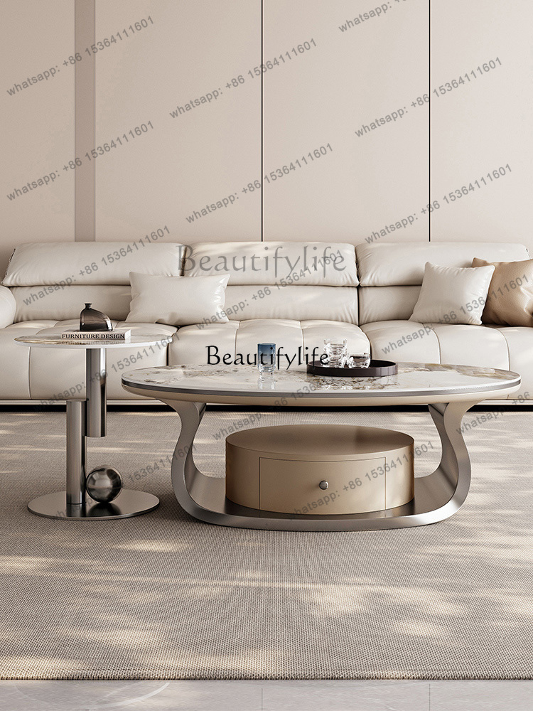 Stolik kawowy z kamienną płytą – Z. A. Furniture recenzja i cena