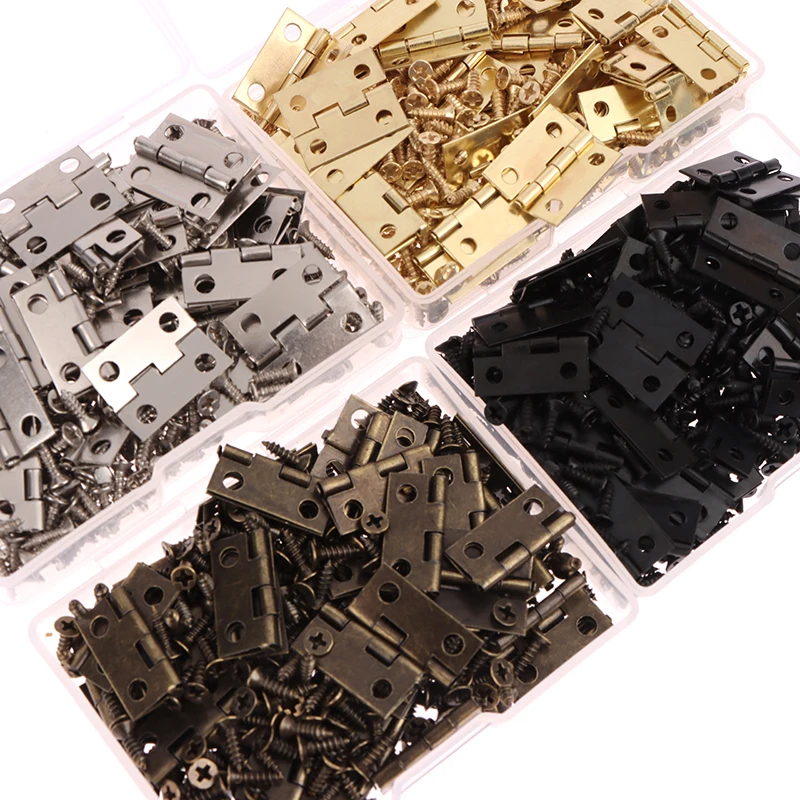 50 sztuk/pudełko Zawiasy + 200 – Furniture Hardware Black recenzja i cena