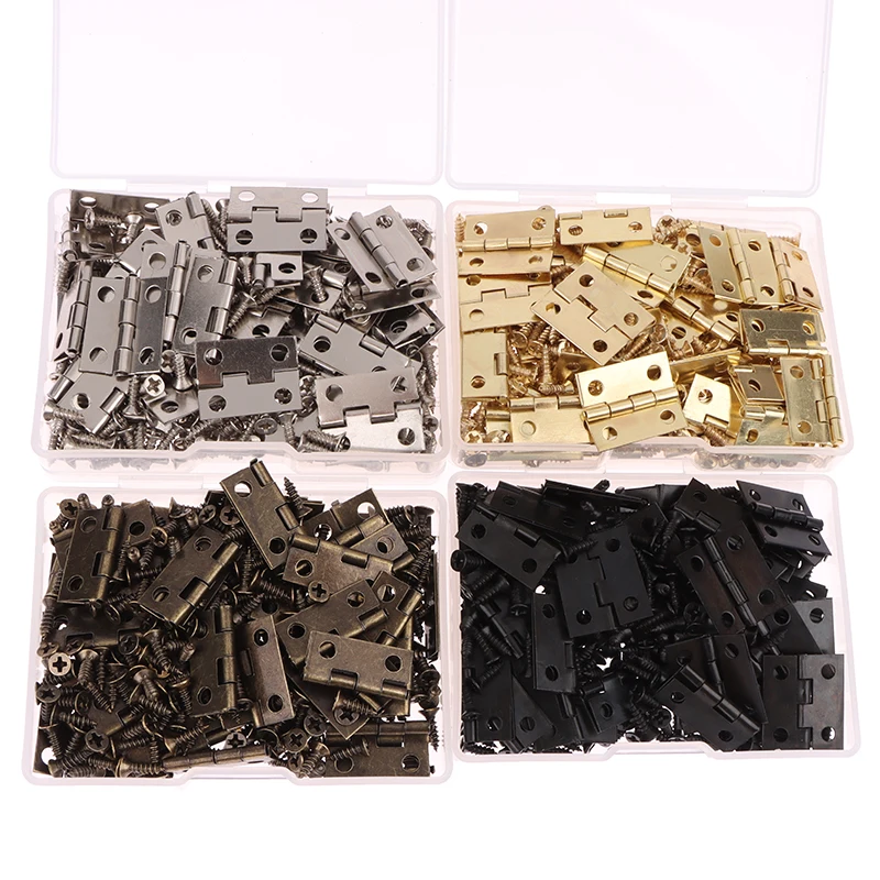 50 sztuk/pudełko Zawiasy + 200 – Furniture Hardware Black recenzja i cena