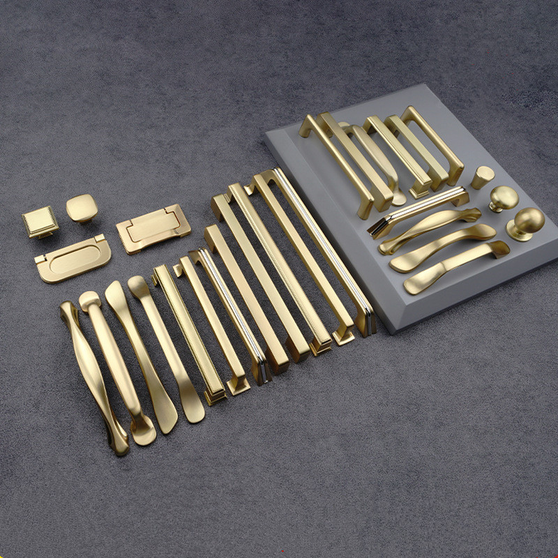 Złote uchwyty meblowe, alumini – Drawer Pull Gold recenzja i cena