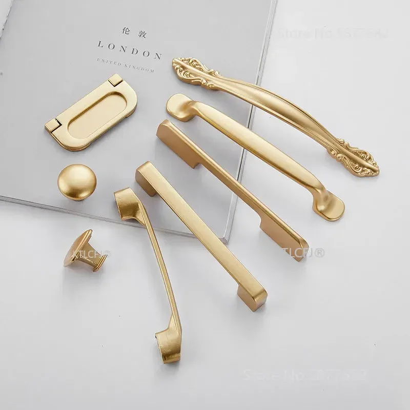 Gałka do szafki kuchennej Kwad – Drawer Pull Gold recenzja i cena
