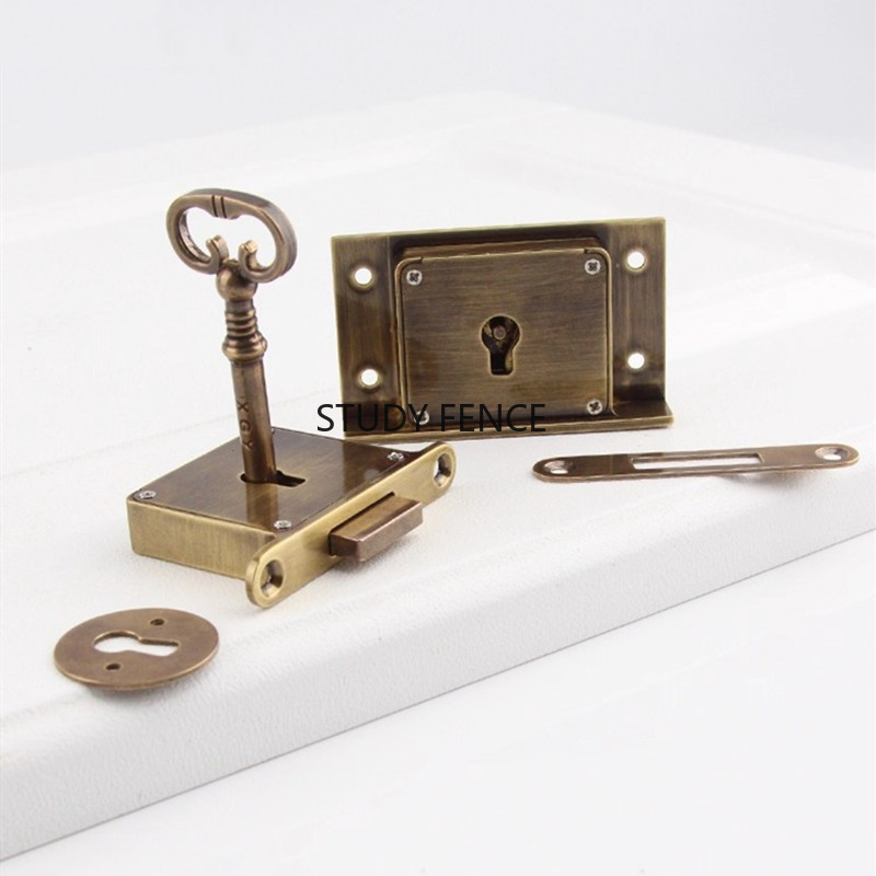 1 szt. Antyczny metalowy zamek – Furniture Hardware Suppliers recenzja i cena