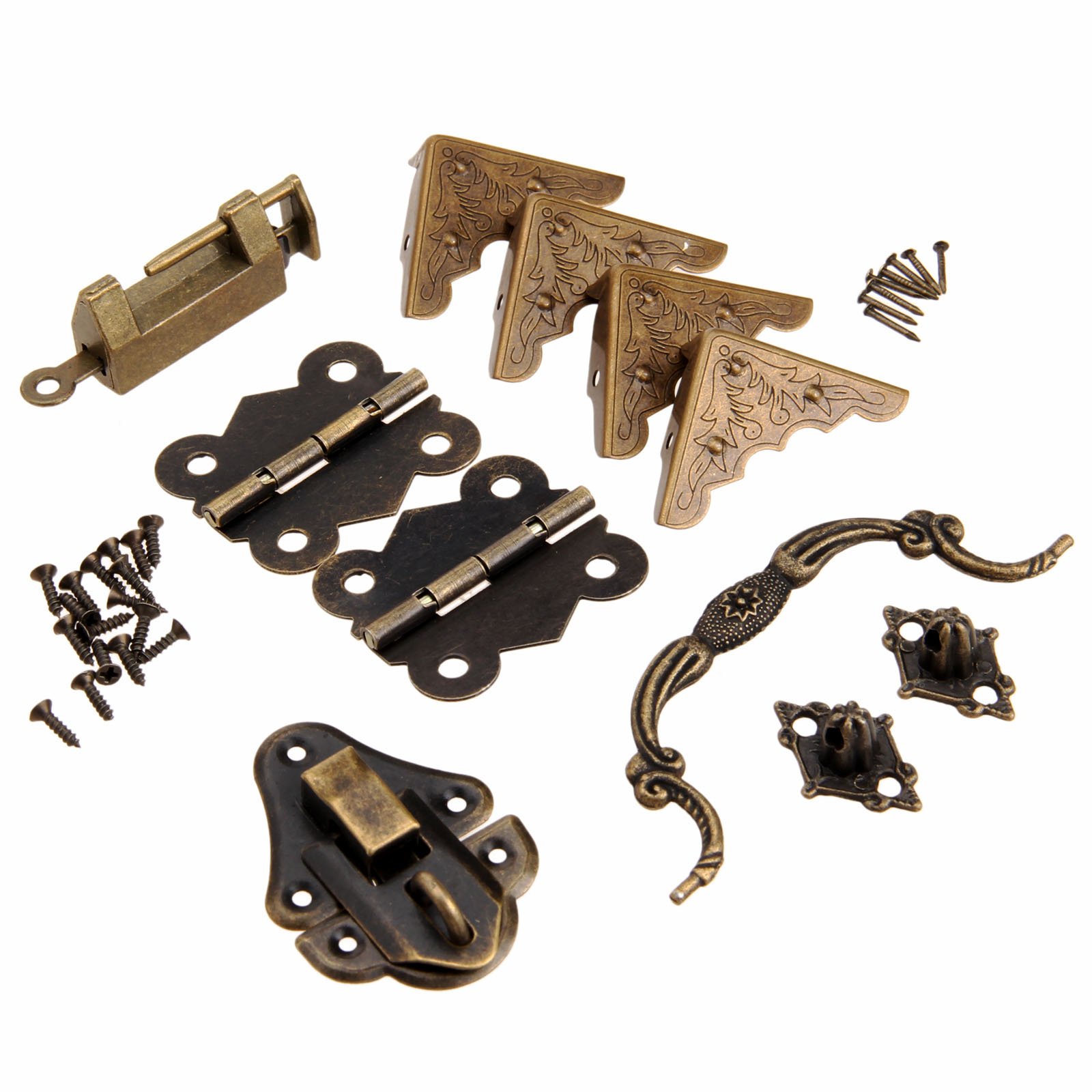 9 sztuk/zestaw okucia meblowe  – Furniture Hardware Antique recenzja i cena