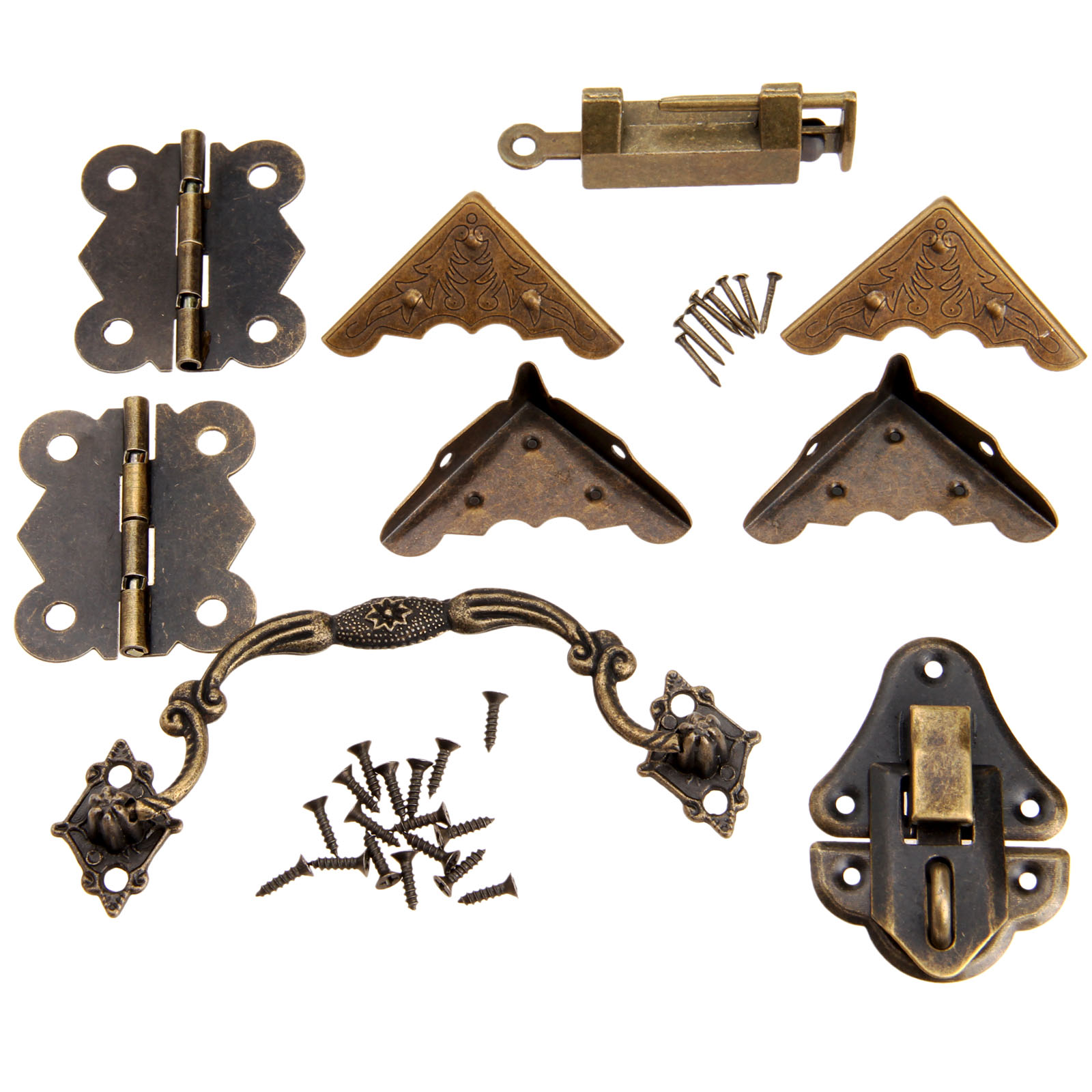 9 sztuk/zestaw okucia meblowe  – Furniture Hardware Antique recenzja i cena