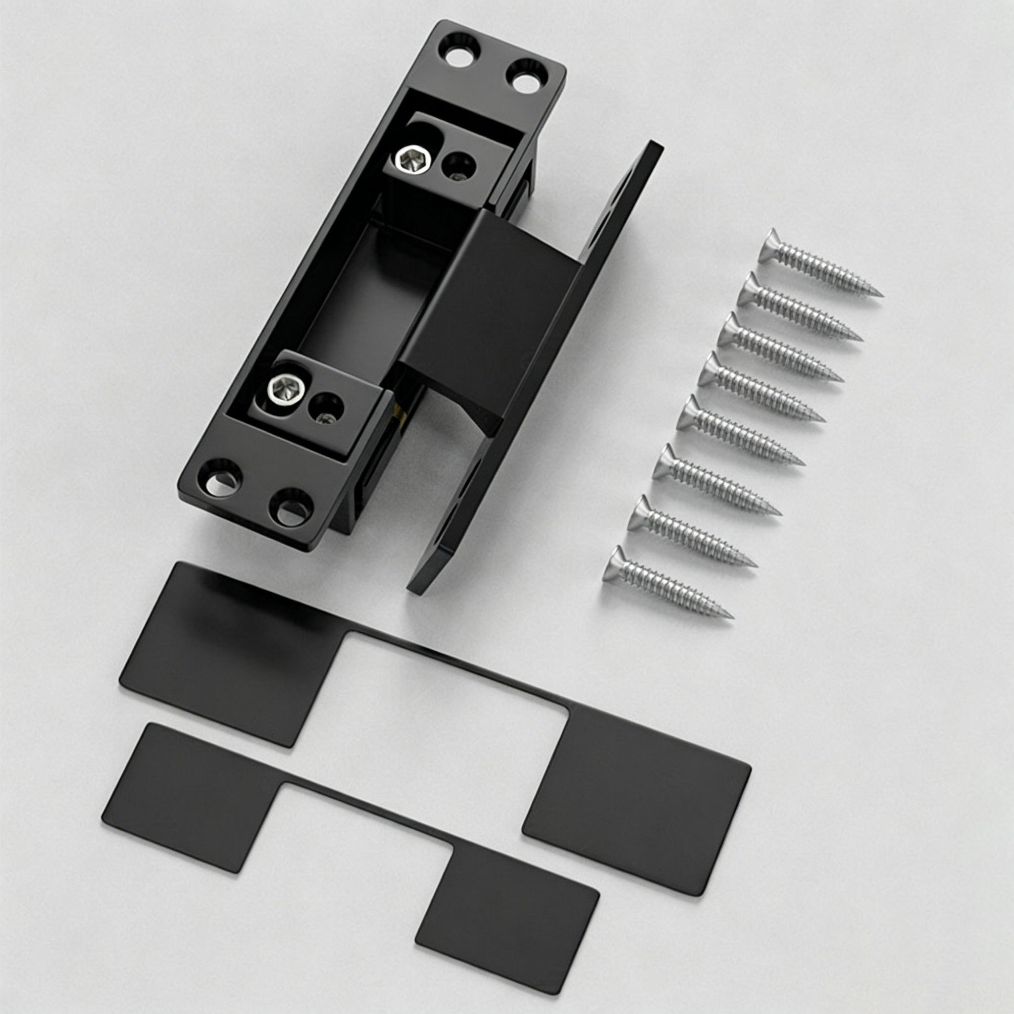 1 szt. Czarne zawiasy do drzwi – Furniture Hardware Replacement Parts recenzja i cena