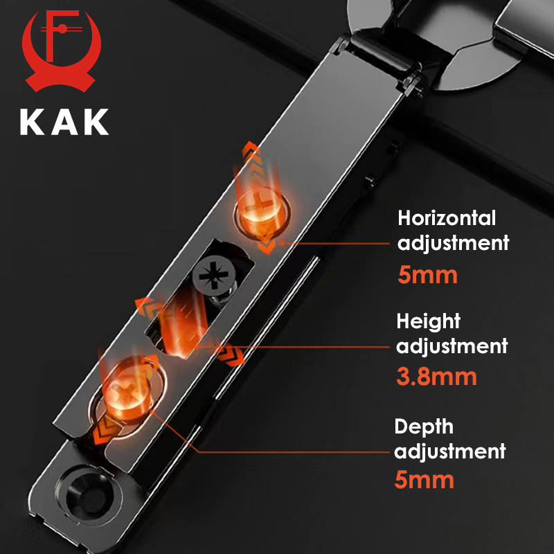 KAK 2 szt. Zawiasy do szafek k – Furniture Hardware Black recenzja i cena